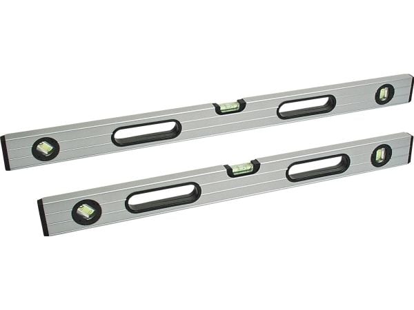 BR?DER MANNESMANN vater, 3 ampuller, lengde: 800 mm, lettmetall vater, laget av dobbelribbet aluminium - 1 stk (80880)