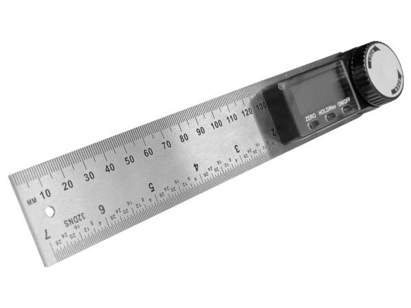 Brüder Mannesmann M81220 Digitaalinen vinkelmåler 200 x 200 mm 360 °