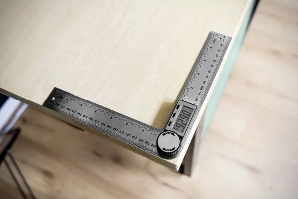 Brüder Mannesmann M81220 Digitaalinen vinkelmåler 200 x 200 mm 360 °