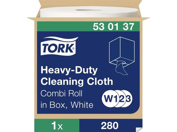 Tork Heavy Duty -peräpaperi 530137, hvid