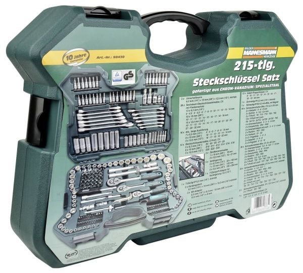 Verktøysett Bruder Mannesmann M98430 215 stk. (408630)