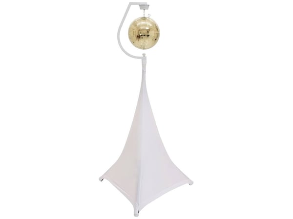 EUROLITE jalustakiinnike moottorilla peilipalloille jopa 30cm ws (50301015)