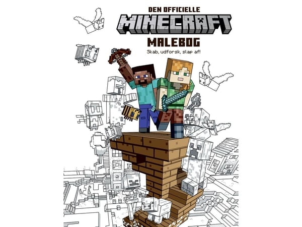 Minecraft officiell målarbok