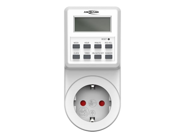 Ansmann AES6, Innendørs, Hvit, Hjem, Koblet med ledninger (ikke trådløs), -10 - 40 °C, 3680 W