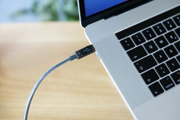 Ansmann 1700-0171, 2 m, USB C, USB C, USB 2.0, 0,48 Gbit/s, Antracit