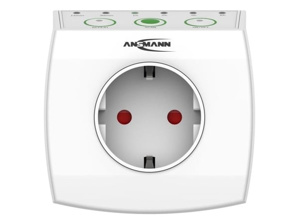 Ansmann AES1.3, Sisätila, Valkoinen, Koti, Langallinen, -10 - 40 °C, 3680 W