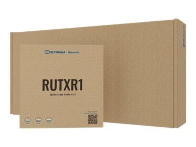 Teltonika RUTXR1 - Trådløs ruter - WWAN 4-portssvitsj - Wi-Fi 5 - 4G - rackmonterbar