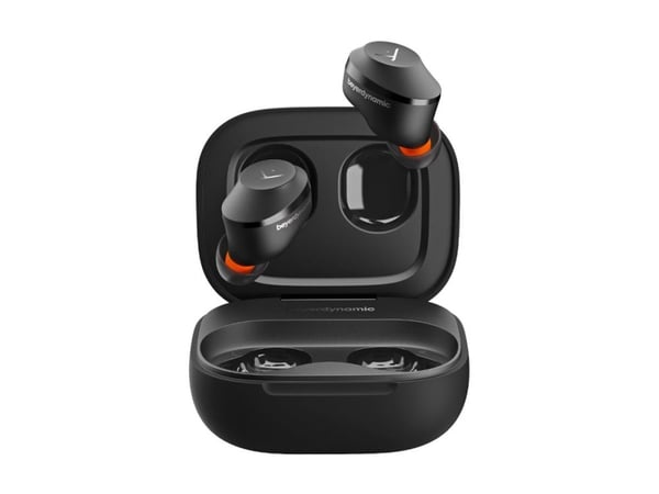 beyerdynamic Amiron 300 - True wireless-hodetelefoner med mikrofon - i øret - Bluetooth - aktiv støydemping - svart