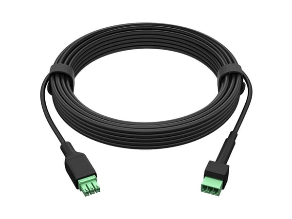 HP Poly Studio A2 - Mikrofonforlengelseskabel - 3-pin Phoenix hann til 3-pin Phoenix hunn - 8 m - svart