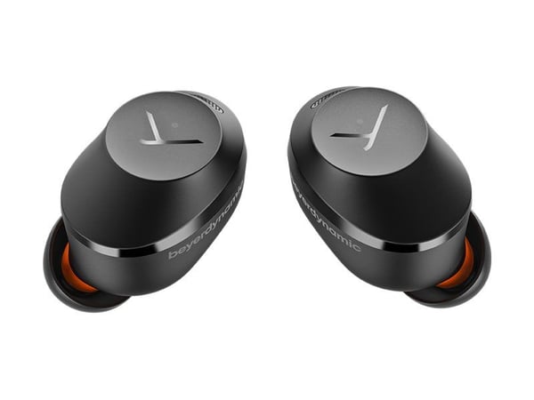 beyerdynamic Amiron 300 - True wireless-hodetelefoner med mikrofon - i øret - Bluetooth - aktiv støydemping - svart