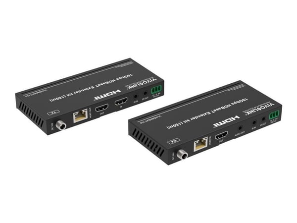 VivoLink - Extender Kit - video/ljud/infraröd/seriell förlängare - HDBaseT, HDMI, RS-232 - över CAT 6a/7 - upp till 150 m