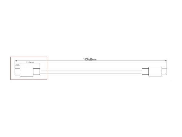MicroConnect - USB-kabel - USB-C (hann) til USB-C (hann) - USB 3.2 Gen 2 - 1 m - USB Power Delivery (100 W) - svart