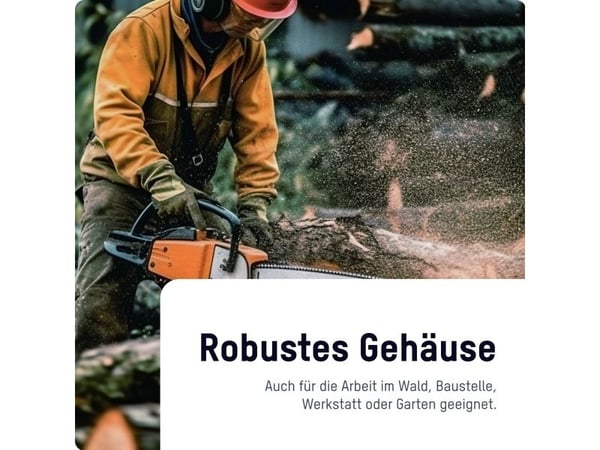 ANSMANN kosteusmittari, musta elektroninen kosteusmittari, kosteuden mittaus - 1 kpl (1900-0116)