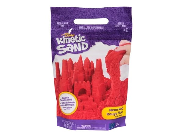6070101, Magisk sand för barn, 3 År, Röd