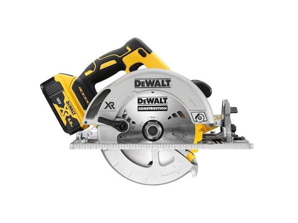 DEWALT pyörösaha 18V 184mm 2x5.0Ah TSTAK DCS572P2 DCS572P2