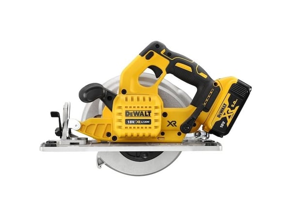 DEWALT pyörösaha 18V 184mm 2x5.0Ah TSTAK DCS572P2 DCS572P2