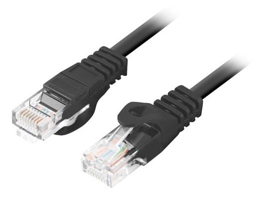 Lanberg PATCHCORD CAT.5E UTP 2M BLACK BOX FLUKE PASSED LANBERG LANBERG