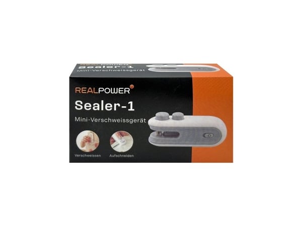 RealPower Sealer-1, minitiiviste, jossa on veitsi