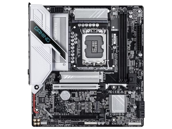 Gigabyte B860M GAMING WIFI6 - Hovedkort - micro ATX - LGA1851-sokkel - B860 Chipset - Wi-Fi 6, Bluetooth - innbygd grafikk (CPU kreves) - HD-lyd (8...