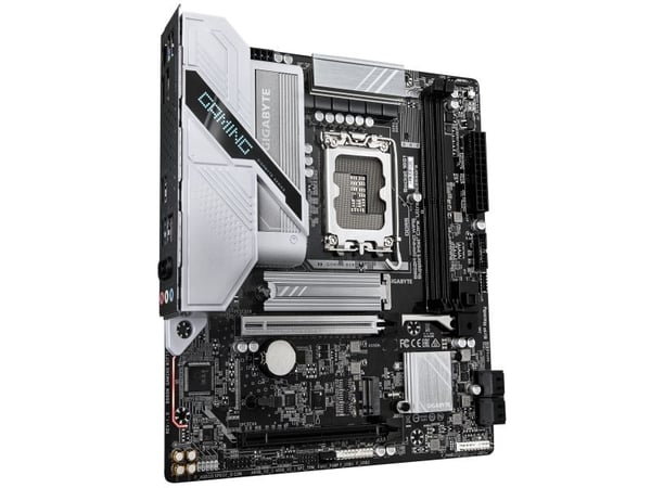 Gigabyte B860M GAMING WIFI6 - Hovedkort - micro ATX - LGA1851-sokkel - B860 Chipset - Wi-Fi 6, Bluetooth - innbygd grafikk (CPU kreves) - HD-lyd (8...
