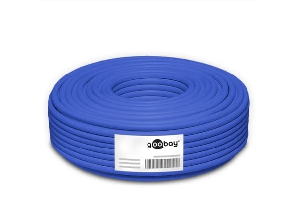 Goobay 75715, 50 m, Cat7a, S/FTP (S-STP), Blå