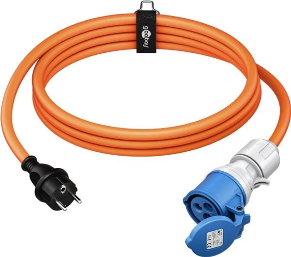 Goobay 76219, 5 m, CEE7/7, H07RN-F 3G2.5, 230 V