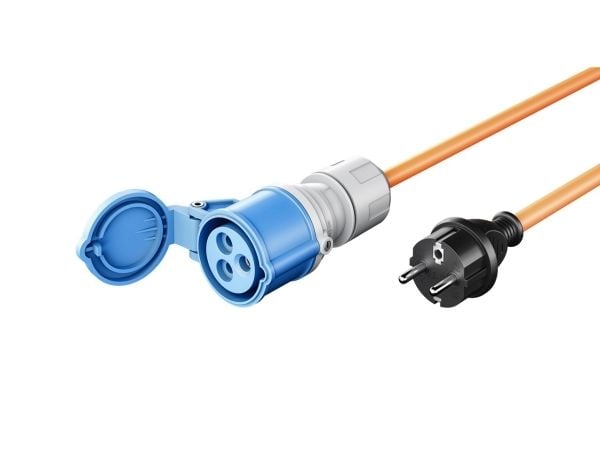 Goobay 76219, 5 m, CEE7/7, H07RN-F 3G2.5, 230 V