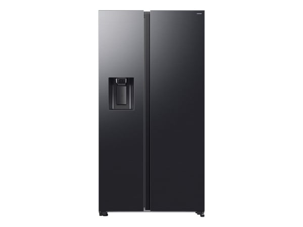 Samsung RS70F65KEF, Vapaasti seisova, amerikanovinen, musta, 2 ovea, Premium Black Steel, sisustus