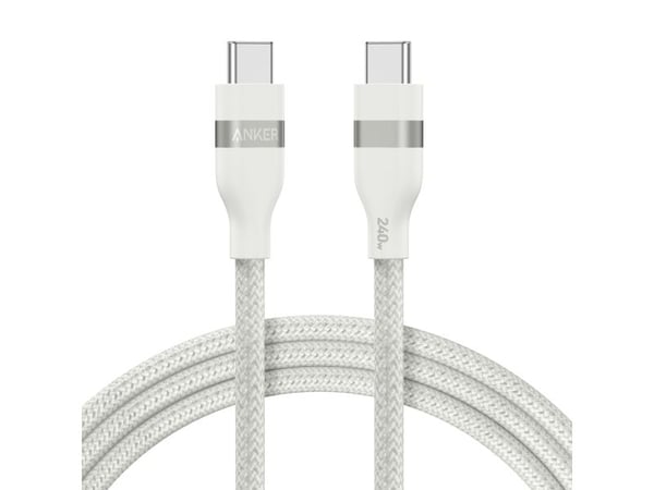 Anker A82E2, 0,9 m, USB C, USB C, USB 2.0, 0,48 Gbit/s, Valkoinen