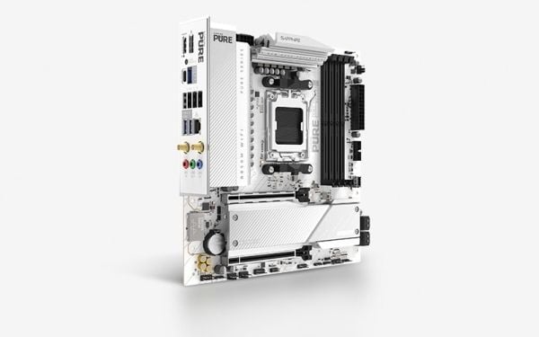 Sapphire - Hovedkort - Socket AM5 - USB 3.2 Gen 1 - innbygd grafikk (CPU kreves) - HD-lyd (8-kanalers)