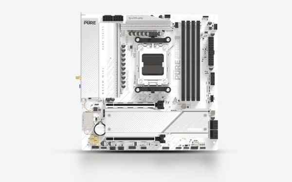 Sapphire - Hovedkort - Socket AM5 - USB 3.2 Gen 1 - innbygd grafikk (CPU kreves) - HD-lyd (8-kanalers)