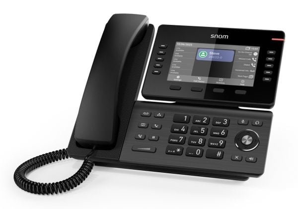 Snom D815WB, IP-telefon, Svart, IPS, 12,7 cm (5"), 480 x 272 pixlar, 100 - 80000 hz