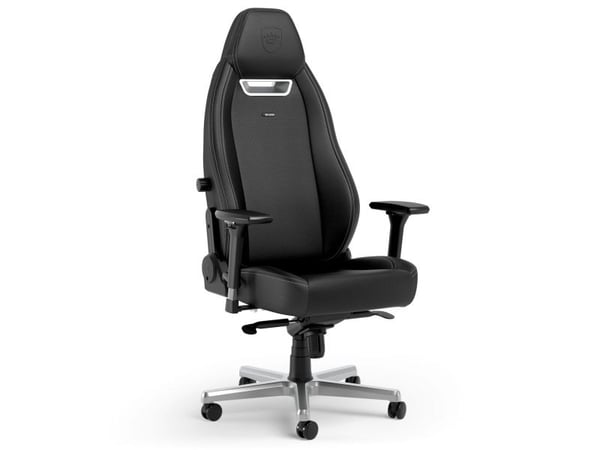 noblechairs NBL-LGD-PU-XXV, Gaming-stol, 150 kg, Flatt sete, Svart, Nylon, Polyurethan, Svart
