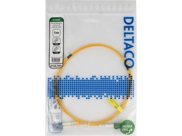OS2 Kuitukaapeli, LC - LC, duplex, UPC/APC, 1,0m