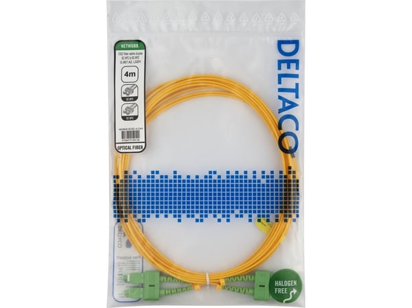 OS2 Kuitukaapeli, SC - SC, duplex, APC/APC, 4.0m