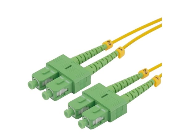 OS2 Kuitukaapeli, SC - SC, duplex, APC/APC, 5.0m