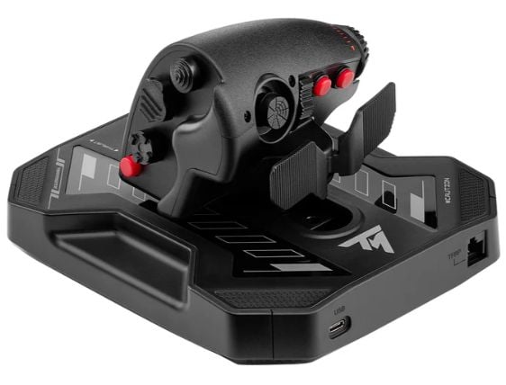 Thrustmaster Sol-R 6 Throttle, PC, Analoginen/Digitaalinen, Langallinen, USB, USB Type-C, musta