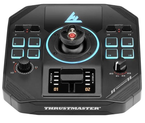 Thrustmaster Sol-R 5 Base, PC, Analoginen/Digitaalinen, Langallinen, USB, USB Type-C, musta