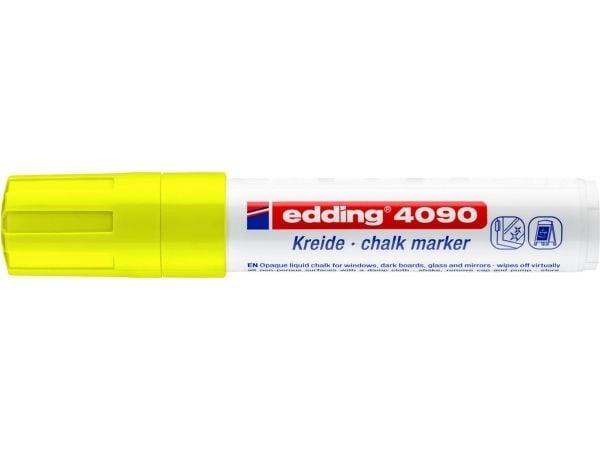 Edding 4090, Keltainen, Taltta, 1 kpl