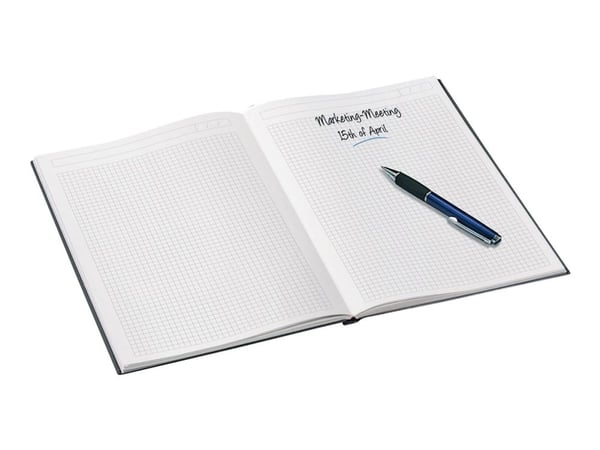 Leitz 46281095, Kuvio, Musta, A5, 80 arkkia, 90 g/m², Neliöpaperi