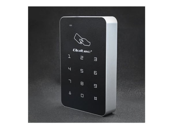 Qoltec FEBE kombinasjonslås med RFID-leser | kode | kort | Anheng | EM