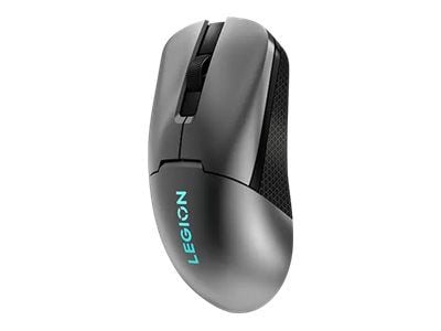 Lenovo MICE_BO Legion M600s Mouse, Optinen, RF Wireless + Bluetooth + USB Type-A, 19000 DPI, Harmaa