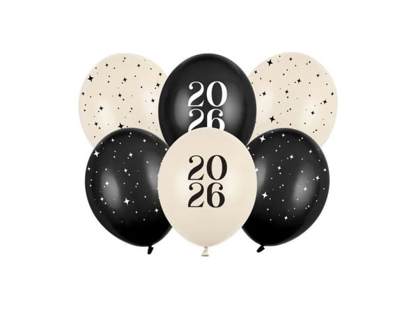 Happy New Year 2026 ballonger