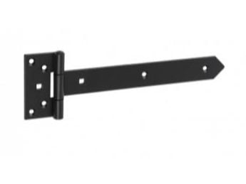 Domax port-/gångjärn GATE HINGE ZB 250 250x45x90x3,0 svart
