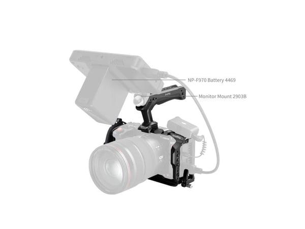 SmallRig 5809, 172,4 mm, 174,2 mm, 129,8 mm, 394 g, 155 mm, 228 mm