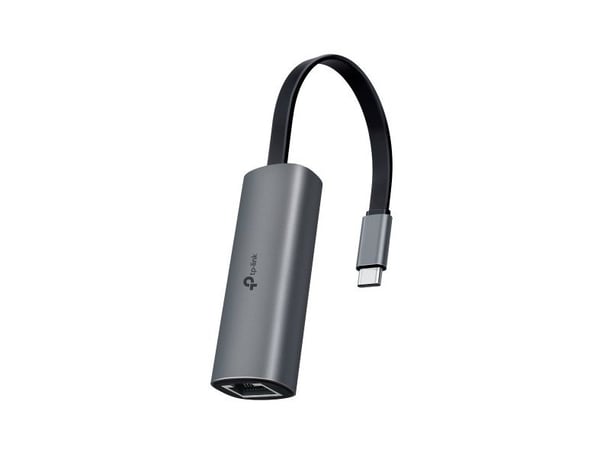 TP-Link UE302C, Koblet med ledninger (ikke trådløs), USB Type-C, Ethernet, 2500 Mbit/s, Grå