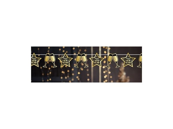 Happy New Year guirlande, 3 m
