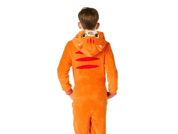 Orange kattdräkt