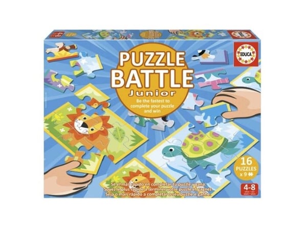 Educa Puzzle Battle Junior - Animals