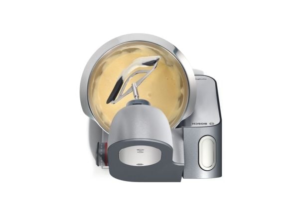 Bosch MUM59S81DE, 3,9 L, Musta, Ruostumaton teräs, 0,5 L, Sekoitus, Vika, Käyttö, 3 levyt